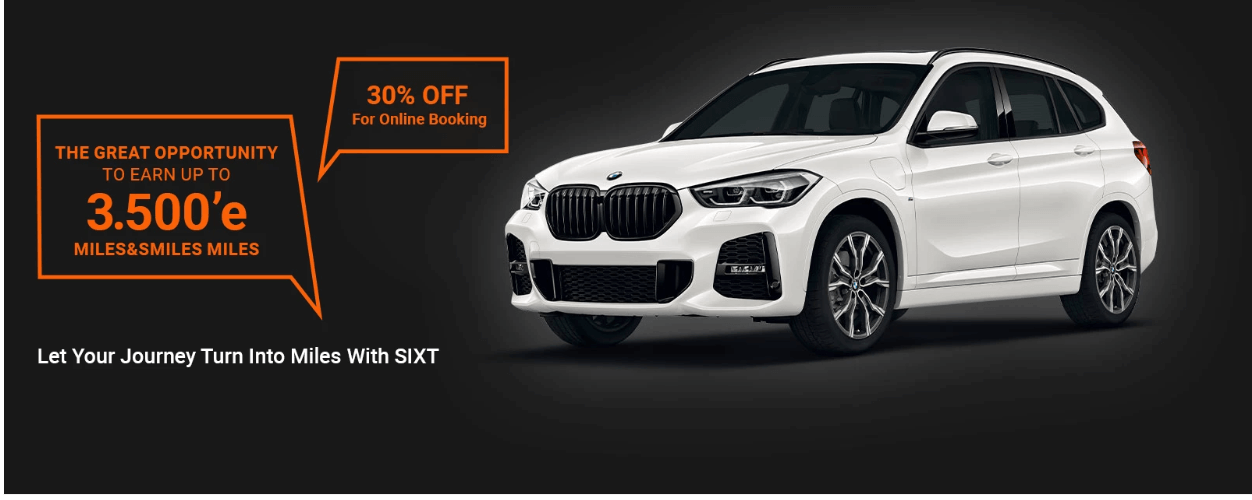 Earn Miles&Smiles Miles with car rentals