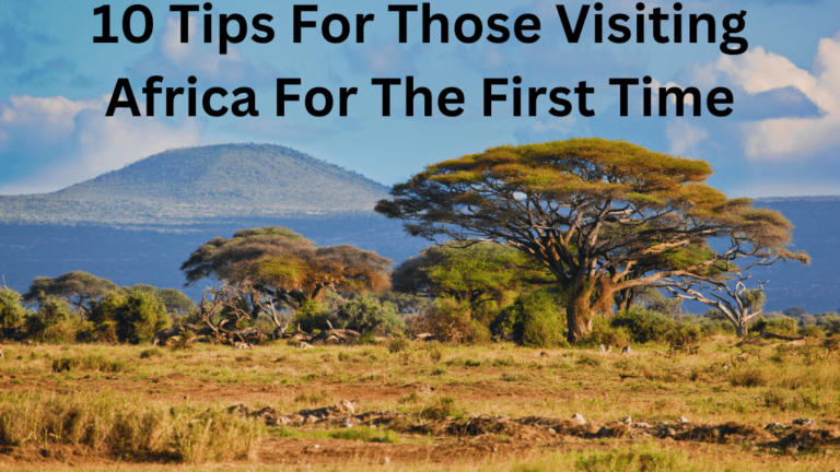 10 Tips For Those Visiting Africa For The First Time